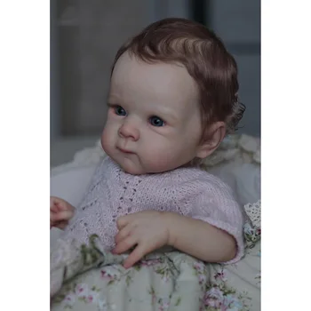 45 см Новорожденная Кукла Реборн Бетти Реалистичная, мягкая на ощупь, приятный ребенок, Многослойная 3D-кожа с видимыми венами