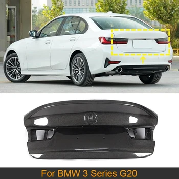 Для G20 Задний Спойлер Tunk Крыло для BMW 3 Серии G20 Standard M Sport 2018-2020 Задний Багажник Багажник Губа Крыло Спойлер Из Углеродного волокна