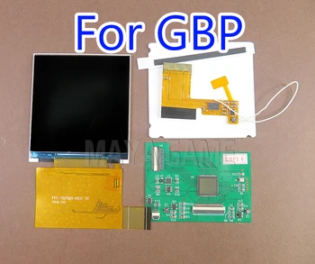 Для Nintend GB GBC GBP NGPC Комплект для модификации ЖК-экрана Замена ЖК-дисплея с регулируемой яркостью Высокой освещенности 5 сегментов Аксессуары