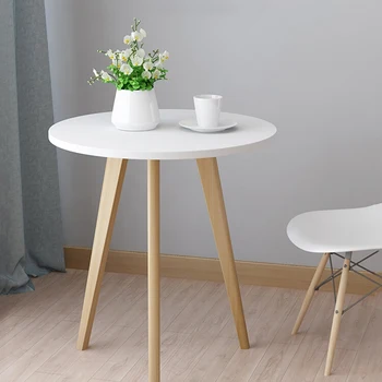 Скандинавские Уникальные деревянные Круглые журнальные столики, Декоративный столик для сидения, сервировочный столик, Мебель для прихожей в салон