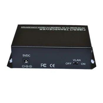 10/100 М 8 портов Ethernet SC гигабитный оптоволоконный порт POE медиаконвертер Ethernet коммутатор Изображение 2