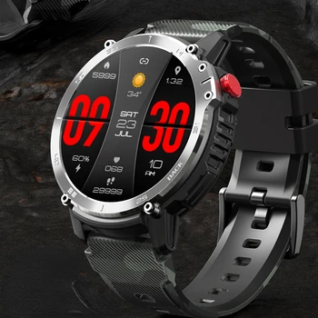 Спортивные часы мужские IP68 водонепроницаемые 4G ROM C22 Smartwatch 2023, поддержка подключения наушников, Смарт-часы, Bluetooth-вызов, 1,6 дюймов, Распродажа