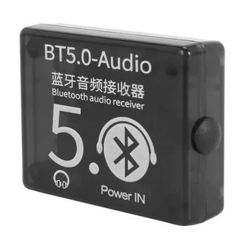 2X Аудиоприемник BT5.0 MP3 Bluetooth Декодер Без потерь, автомобильный динамик, плата аудиоусилителя с чехлом Изображение 2