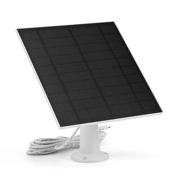 Солнечная панель мощностью 10 Вт, 5 В USB, наружное водонепроницаемое зарядное устройство для солнечных батарей для IP-камеры, наружного монитора видеонаблюдения, мини-камеры/системы домашнего освещения