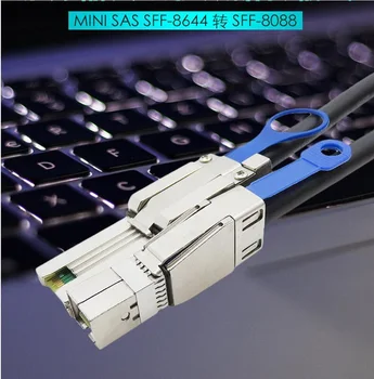 SFF 8088 Внешний кабель Mini SAS для передачи данных Mini SAS Высокой плотности HD SFF 8644 1М 2М