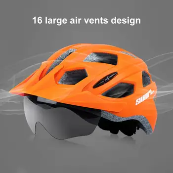 Вездеходный велосипедный шлем, Спортивный вентилируемый шлем для верховой езды, Профессиональный дорожный шлем для горного Велосипеда, сверхлегкий Изображение 2