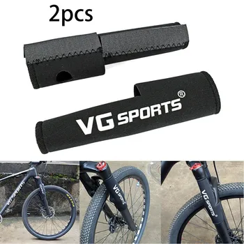 Защитная накладка для передней вилки велосипеда VG MTB, защитная накладка для рамы вилки, защитный кожух Для вилок 80-100 мм, аксессуары для велосипедов, запчасти для велосипедов