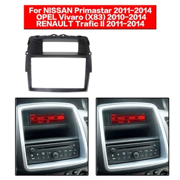 Радиоприемник переходная панель для DVD-плеера, комплект стереосистемы для Nissan Primastar 2011 +, Renault Trafic II 2011 +, Opel Vivaro 201 Изображение 2