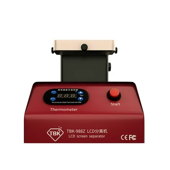 tbk 988z вакуумный нагревательный сепаратор Инструменты для ремонта телефонов для отделения плоских или изогнутых ЖК-экранов и удаления оса-клея