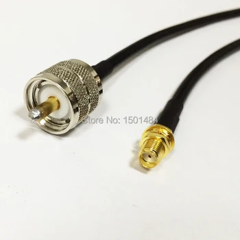 Новый SMA Женский Разъем UHF штекер соединительный кабель RG58 Оптовая продажа Быстрая доставка 50 см 20 