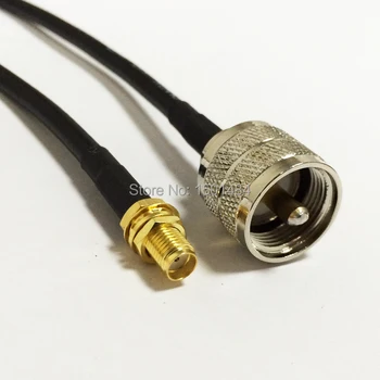 Новый SMA Женский Разъем UHF штекер соединительный кабель RG58 Оптовая продажа Быстрая доставка 50 см 20 
