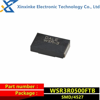 WSR3R0500FTB ДЕЙЛ WSR-3 0,05 R 1% 0,05 Ом 3 Вт 4527 75 PPM 50 Мом Автомобильный детектирующий резистор Прецизионный силовой резистор