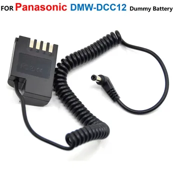 Пружинный кабель DMW-DCC12, Полностью декодированный Соединитель постоянного тока DMW-BLF19, Поддельный Аккумулятор Для камеры Panasonic Lumix DMC-GH5s GH5 G9 DMC-GH3 GH4 GH5