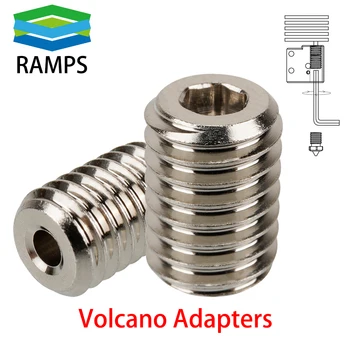 Насадка Ramps High Flow CHT с Медным разъемом V6 Volcano Hotend Адаптер для блока нагревателя Volcano к насадке V6