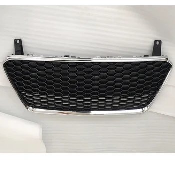 Для Audi R8 2013-2016 RS Стиль ABS Черная передняя Гоночная решетка Бампер Сотовая защита двигателя Автомобильные Аксессуары Изображение 2
