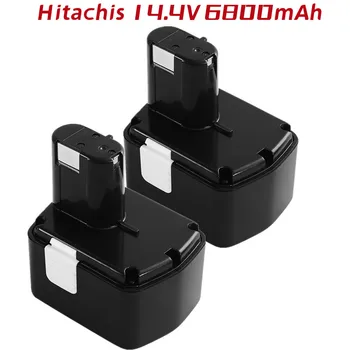 Дополнительный Аккумулятор Для Hitachi EB1414S EB14B EB1412S 14,4 В EB14S DS14DL DV14DL CJ14DL DS14DVF3 Ni-Mh 6800 мАч