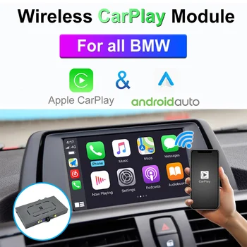 Беспроводной Apple Carplay Для BMW 1 2 3 4 5 6 7 Серии X1 X3 X4 X5 EVO NBT CCC CIC 2003-2018 Видеоинтерфейс автоматического модуля Android