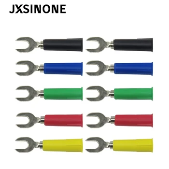 JXSINONE P4002 10шт 5 цветов (по ширине) 6 мм Тип вставки U-образная и Y-образная Вставка Гарпунная Сварочная вставка 4 мм вилка типа 