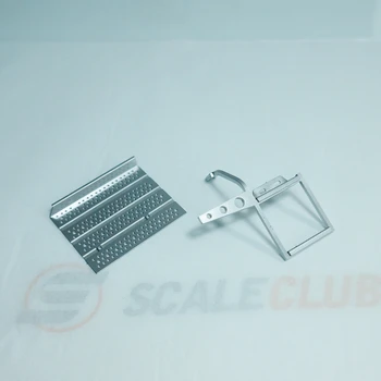 Модель Scaleclub SC для Tamiya 1: 14 Металлические детали для модернизации тяг Батарейный отсек Воздушный бак Ступенька лестницы