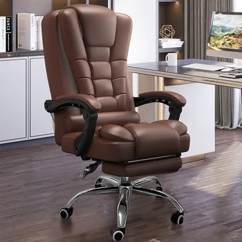 Удобное Офисное кресло с Подушкой, Массажный Акцент, Мобильное Поворотное кресло с откидной спинкой, Офисное кресло, Эргономичные шезлонги, Римская мебель