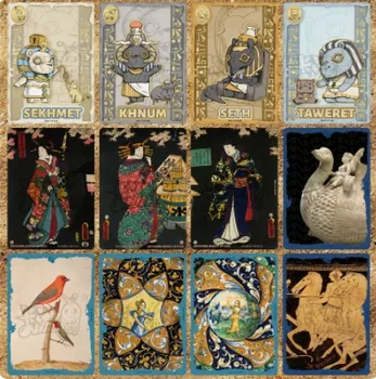 Коллекция № 1 Британского музея КАЙУ, названная в честь сайта cute God treasure card древние исторические реликвии аниме civilization