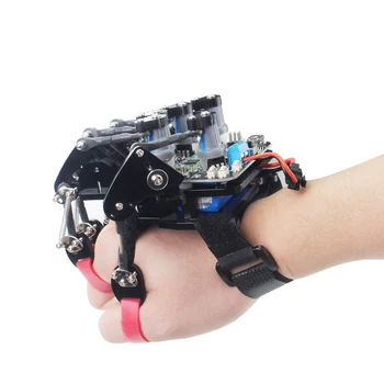 Для Arduino Соматосенсорная Рука робота с Открытым Исходным кодом, Перчатки Для Захвата Рук/Носимые Механические Перчатки/Соматосенсорное управление Экзоскелетом Изображение 2