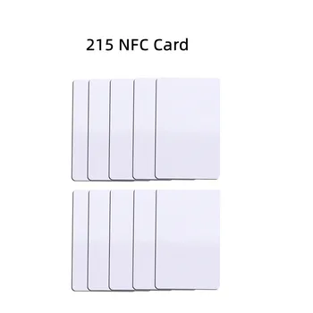 30-50 шт NFC NTag215 Монета Карта Контроля доступа 13,56 МГц NTAG 215 Телефонная Наклейка RFID-Этикетка Сверхлегкая Бирка диаметром 25 мм Круглая Коробка Изображение 2