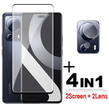Для Xiaomi 13 Lite 5G Glass 3D Полное Покрытие Изогнутый Протектор экрана Xiaomi 13 Lite Закаленное стекло Xiaomi 13 Lite Пленка 6,55 дюйма