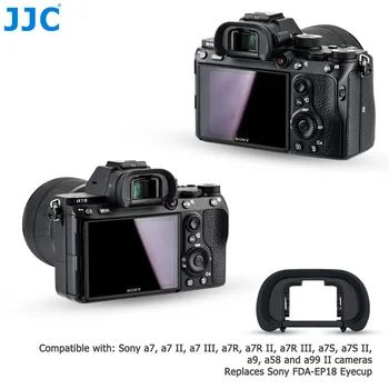 JJC FDA-EP18 Мягкий Наглазник для Окуляра Видоискателя Eye Cup для Sony A7III A7IIII A7 A7RIV A7RIII A7RII A7RII A7R A7SII A7S A9 A58 A99II Изображение 2