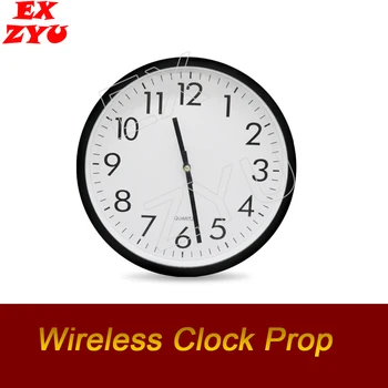 Реквизит для комнаты побега Беспроводные часы Реквизит для реальной игры Пошевелите часами, чтобы скорректировать время, чтобы разблокировать камеру Комната настроена по индивидуальному заказу