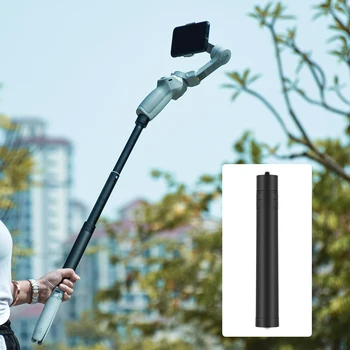 Телескопический Удлинитель Pole Selfie Stick для DJI OSMO Mobile 2 3 OM 4 FeiYu Zhiyun Smooth Moza Mini Isteady Аксессуары для Карданного Подвеса