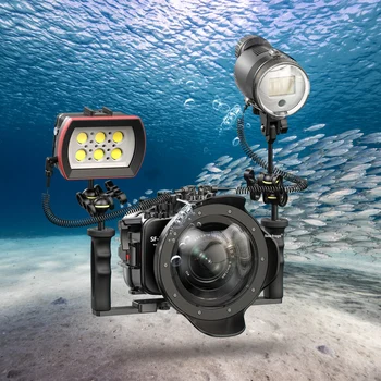 Чехол Seafrogs Для Fujifilm X-T4 Fuji XT4 Сумка для камеры Чехол 130 футов/40 м Водонепроницаемая Коробка Подводный Корпус Чехол для Дайвинга Камеры Изображение 2