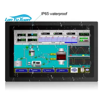 Морской IP65 водонепроницаемый 15/17/19/21,5 дюймов 1000 нит открытый ЖК-промышленный сенсорный дисплей Сенсорный экран
