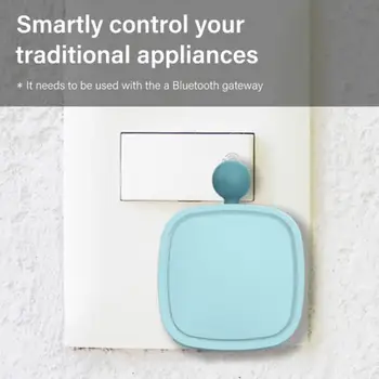 IHSENO Smart Switch Кнопка-толкатель Bluetooth Finger Robot Tuya Приложение Smart Life или управление таймером, совместимое с Alexa Google Home Изображение 2