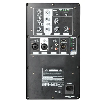 Модульная плата RQSONIC Pro Audio D5-GO-U2 с активным усилителем звука на батарейках с Dsp и реверберацией