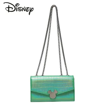 Новая Женская сумка Disney Mickey's на цепочке, Модная и продвинутая женская сумка через плечо, Маленькая свежая и универсальная женская сумочка