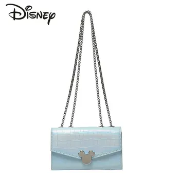 Новая Женская сумка Disney Mickey's на цепочке, Модная и продвинутая женская сумка через плечо, Маленькая свежая и универсальная женская сумочка Изображение 2