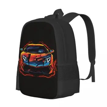 Роскошный спортивный рюкзак в винтажных ярких тонах, эстетичные рюкзаки для девочек, легкие школьные сумки, высококачественный рюкзак Изображение 2