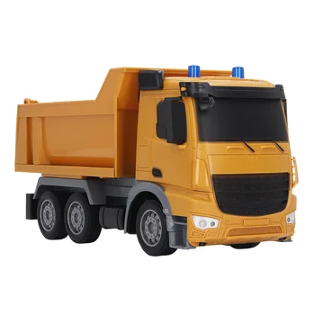 Радиоуправляемый Транспортный грузовик в масштабе 1:24 6WD с дистанционным управлением 2,4 ГГц, саморазряжающаяся строительная машина, игрушка в подарок для детей Изображение 2